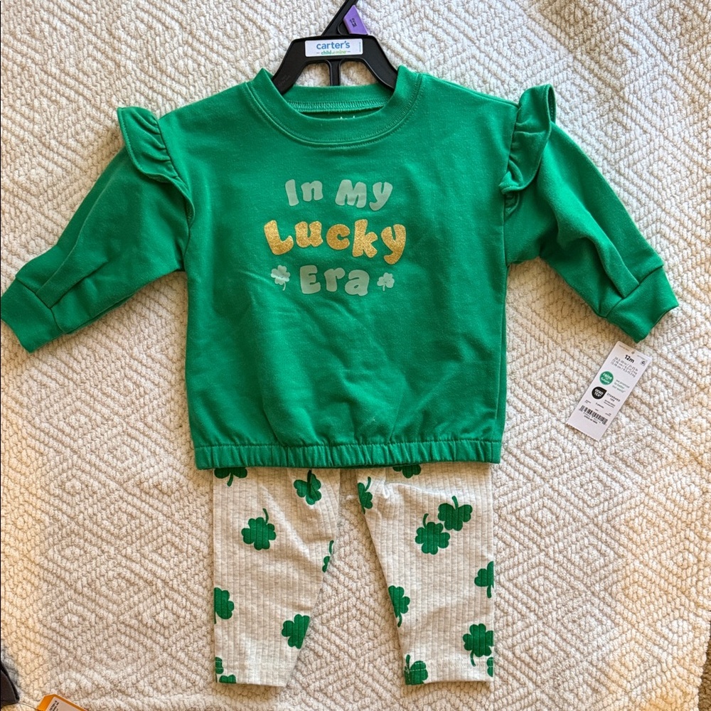 Carter's Shamrock Set